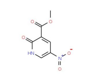 3-Methoxycarbonyl-5-nitro-2(1H)-pyridinone (CAS 856579-28-7) - chemical structure image