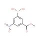 3-Methoxycarbonyl-5-nitrophenylboronic acid (CAS 117342-20-8) - chemical structure image