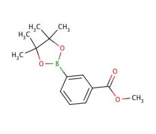 3-Methoxycarbonylphenylboronic acid pinacol ester (CAS 480425-35-2) - chemical structure image