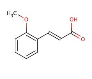 3-Methoxycinnamic acid (CAS 6099-04-3) - chemical structure image
