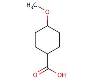 3-Methoxycyclohexanecarboxylic acid, mixture of cis and trans (CAS 99799-10-7) - chemical structure image