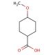 3-Methoxycyclohexanecarboxylic acid, mixture of cis and trans (CAS 99799-10-7) - chemical structure image