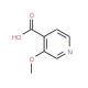 3-Methoxyisonicotinic acid (CAS 654663-32-8) - chemical structure image