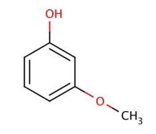 3-Methoxyphenol (CAS 150-19-6) - chemical structure image