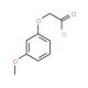 (3-methoxyphenoxy)acetyl chloride - chemical structure image