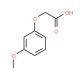 3-Methoxyphenoxyacetic acid (CAS 2088-24-6) - chemical structure image