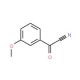 (3-Methoxyphenyl)oxo-acetonitrile (CAS 23194-66-3) - chemical structure image
