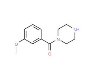 (3-Methoxyphenyl)piperazin-1-yl-methanone (CAS 100939-89-7) - chemical structure image