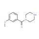 (3-Methoxyphenyl)piperazin-1-yl-methanone (CAS 100939-89-7) - chemical structure image