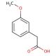 3-Methoxyphenylacetic Acid (CAS 1798-09-0) - chemical structure image