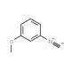 3-Methoxyphenylisocyanide (CAS 20600-55-9) - chemical structure image