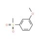 3-Methoxyphenylmethylsulfone - chemical structure image