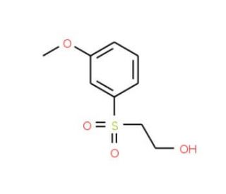 3-Methoxyphenylsulfonylethanol - chemical structure image
