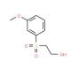 3-Methoxyphenylsulfonylethanol - chemical structure image