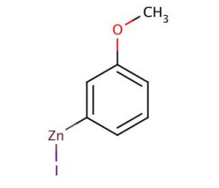 3-Methoxyphenylzinc iodide solution (CAS 300825-30-3) - chemical structure image