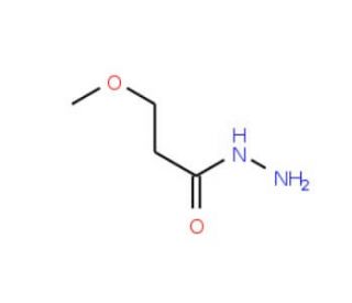 3-Methoxypropionic acid hydrazide (CAS 21920-89-8) - chemical structure image