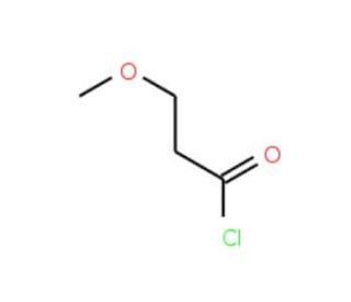 3-Methoxypropionyl chloride - chemical structure image