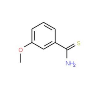 3-Methoxythiobenzamide (CAS 64559-06-4) - chemical structure image