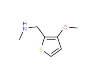 (3-Methoxythiophen-2-yl)-N-methylmethylamine (CAS 944450-93-5) - chemical structure image