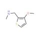 (3-Methoxythiophen-2-yl)-N-methylmethylamine (CAS 944450-93-5) - chemical structure image