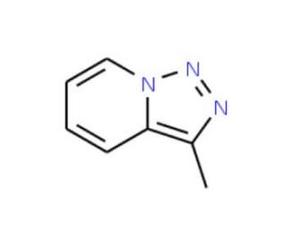 3-Methyl-[1,2,3]triazolo[1,5-a]pyridine (CAS 54856-82-5) - chemical structure image