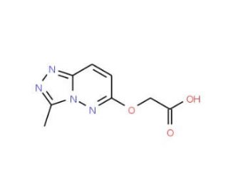 (3-Methyl-[1,2,4]triazolo[4,3-b]pyridazin-6-yloxy)-acetic acid - chemical structure image