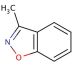 3-Methyl-1,2-benzisoxazole (CAS 4825-75-6) - chemical structure image