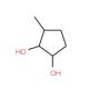 3-Methyl-1,2-cyclopentanediol, mixture of diastereomers (CAS 27583-37-5) - chemical structure image