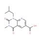 3-methyl-1-(2-methylpropyl)-2,4-dioxo-1H,2H,3H,4H-pyrido[2,3-d]pyrimidine-6-carboxylic acid - chemical structure image