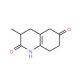 3-Methyl-1,3,4,5,7,8-hexahydro-2,6-quinolinedione (CAS 77903-18-5) - chemical structure image