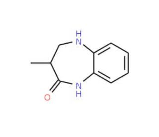 3-Methyl-1,3,4,5-tetrahydro-benzo[b][1,4]diazepin-2-one - chemical structure image