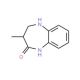 3-Methyl-1,3,4,5-tetrahydro-benzo[b][1,4]diazepin-2-one - chemical structure image