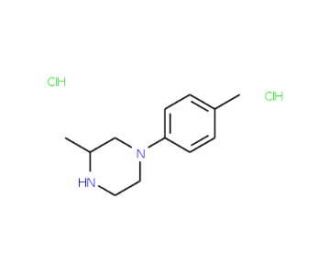 3-Methyl-1-(4-methylphenyl)piperazinedihydrochloride - chemical structure image
