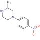 3-Methyl-1-(4-nitrophenyl)piperazine (CAS 329922-44-3) - chemical structure image