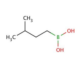 3-Methyl-1-butylboronic acid (CAS 98139-72-1) - chemical structure image