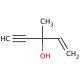 3-Methyl-1-penten-4-yn-3-ol (CAS 3230-69-1) - chemical structure image
