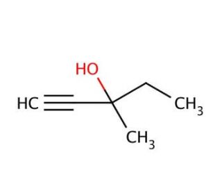 3-Methyl-1-pentyn-3-ol (CAS 77-75-8) - chemical structure image