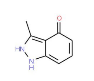 3-Methyl-1H-indazol-4-ol (CAS 149071-05-6) - chemical structure image