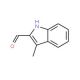 3-Methyl-1H-indole-2-carbaldehyde (CAS 5257-24-9) - chemical structure image