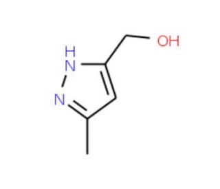 (3-methyl-1H-pyrazol-5-yl)methanol (CAS 29004-73-7) - chemical structure image