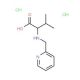 3-methyl-2-[(pyridin-2-ylmethyl)amino]butanoic acid dihydrochloride - chemical structure image