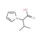 3-Methyl-2-(1H-pyrrol-1-yl)butanoic acid (CAS 61429-10-5) - chemical structure image