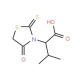 3-Methyl-2-(4-oxo-2-thioxo-thiazolidin-3-yl)-butyric acid - chemical structure image