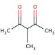 3-Methyl-2,4-pentanedione, mixture of tautomers (CAS 815-57-6) - chemical structure image