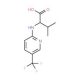 3-Methyl-2-(5-trifluoromethyl-pyridin-2-ylamino)-butyric acid - chemical structure image
