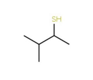 3-Methyl-2-butanethiol (CAS 2084-18-6) - chemical structure image