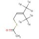 3-Methyl-2-buten-1-yl Thiolacetate-d6 - chemical structure image
