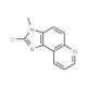 3-Methyl-2-chloro-3H-imidazo[4,5-f]quinoline (CAS 161087-48-5) - chemical structure image