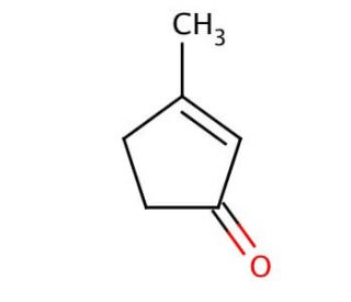 3-Methyl-2-cyclopentenone (CAS 2758-18-1) - chemical structure image