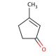 3-Methyl-2-cyclopentenone (CAS 2758-18-1) - chemical structure image